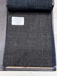 56CN5233 CANONICO Wolle, Seide & Leinen Fancy Suiting Braun/Blaues Fensterkaro[Textil] CANONICO Weitere Fotos