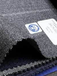 56CN5235 CANONICO RWS traditioneller Kammgarnstoff 21 grauer Streifen[Textil] CANONICO Weitere Fotos