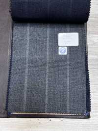 56CN5235 CANONICO RWS traditioneller Kammgarnstoff 21 grauer Streifen[Textil] CANONICO Weitere Fotos