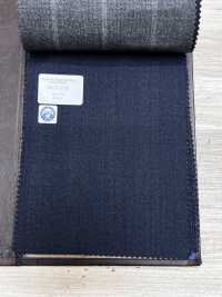 56CN5236 CANONICO (Canonico) RWS Traditionelles Kammgarn 21 Marineblauer Schattenstreifen[Textil] CANONICO Weitere Fotos