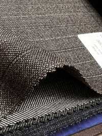 56CN5241 CANONICO (Canonico) traditionelles Kammgarn 21. brauner Schattenstreifen[Textil] CANONICO Weitere Fotos