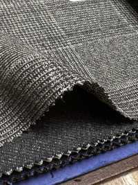 56CN5246 CANONICO (Canonico) gewalkter Tropical Grau Glencheck[Textil] CANONICO Weitere Fotos