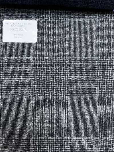 56CN5246 CANONICO (Canonico) gewalkter Tropical Grau Glencheck
