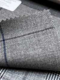 56CN5258 CANONICO (Canonico) PERENNIAL-CLASSICS Braun/Marineblau Fensterkaro[Textil] CANONICO Weitere Fotos