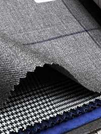 56CN5258 CANONICO (Canonico) PERENNIAL-CLASSICS Braun/Marineblau Fensterkaro[Textil] CANONICO Weitere Fotos