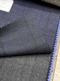 56CN5260 CANONICO (Canonico) PERENNIAL-CLASSICS Marineblaues Fensterkaro[Textil] CANONICO Weitere Fotos