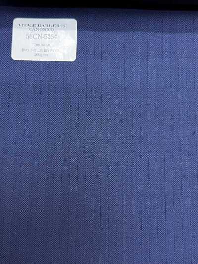 56CN5264 CANONICO PERENNIAL-CLASSICS Marineblaues Fischgrätmuster