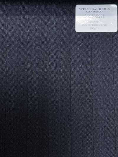 CANONICO PERENNIAL-CLASSICS Dunkelmarine-Streifen