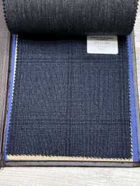 56CN5289 CANONICO gewalkter Tropical Marineblaues Glencheck[Textil] CANONICO Weitere Fotos