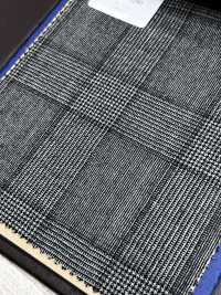 56CN5290 CANONICO (Canonico) gewalkter Tropical Braun Glencheck[Textil] CANONICO Weitere Fotos