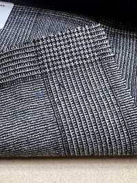 56CN5290 CANONICO (Canonico) gewalkter Tropical Braun Glencheck[Textil] CANONICO Weitere Fotos