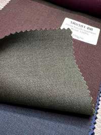 SR6501-BR Standard, in Japan hergestelltes Premium Super120's einfädig Stretch Solaro Braun ohne Muster irisie[Textil] HOSOI SYOJI Weitere Fotos