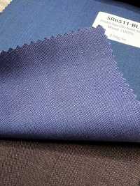 SR6511-BL Standard, in Japan hergestellt, Premium Super 120's, Einzelfaden, Stretch, Solaro, Blau, ohne Muster[Textil] HOSOI SYOJI Weitere Fotos