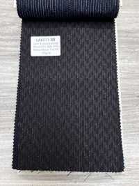 LA6511-BR In Japan hergestellter Stretch aus Seiden-Lame und Wolle mit braunem Streifen[Textil] HOSOI SYOJI Weitere Fotos