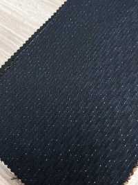 LA6511-GR In Japan hergestellter Seiden-Lame-Wollstretch mit grünen Streifen[Textil] HOSOI SYOJI Weitere Fotos