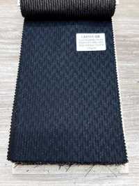 LA6511-GR In Japan hergestellter Seiden-Lame-Wollstretch mit grünen Streifen[Textil] HOSOI SYOJI Weitere Fotos