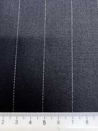LA5521-BK Hergestellt in Japan Seiden-Lurex-Woll-Stretch, schwarzer Streifen[Textil] HOSOI SYOJI Weitere Fotos