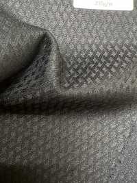 SK6511-BK In Japan hergestellter Stretch aus Seide und Wolle mit schwarzem Rautenmuster[Textil] HOSOI SYOJI Weitere Fotos