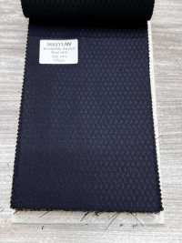 SK6511-NV Hergestellt in Japan Seide-Wolle-Stretch Marineblaues Rautenmuster[Textil] HOSOI SYOJI Weitere Fotos