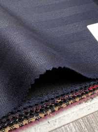 SK6512-NV In Japan hergestellter Seiden-Woll-Stretch mit marineblauen Streifen[Textil] HOSOI SYOJI Weitere Fotos