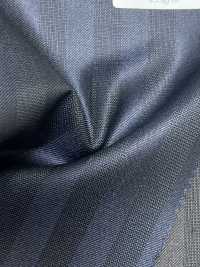 SK6512-NV In Japan hergestellter Seiden-Woll-Stretch mit marineblauen Streifen[Textil] HOSOI SYOJI Weitere Fotos