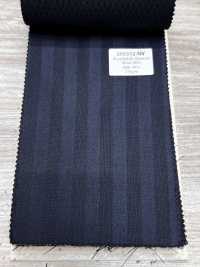 SK6512-NV In Japan hergestellter Seiden-Woll-Stretch mit marineblauen Streifen[Textil] HOSOI SYOJI Weitere Fotos