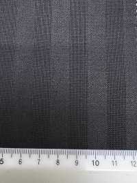SK6512-BR Japanisch hergestellter braun gestreifter Stretchstoff aus Seide und Wolle[Textil] HOSOI SYOJI Weitere Fotos