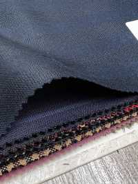 SK6512-GR Japanisch hergestellter braun gestreifter Stretchstoff aus Seide und Wolle[Textil] HOSOI SYOJI Weitere Fotos