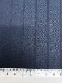 SK6521-GR Hergestellt in Japan Seiden-Woll-Stretch grün gestreift[Textil] HOSOI SYOJI Weitere Fotos