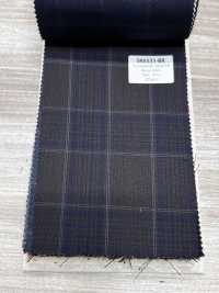 SK6531-BR Hergestellt in Japan Seiden-Woll-Stretch braun kariert[Textil] HOSOI SYOJI Weitere Fotos