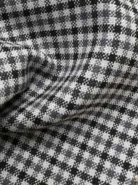 MH6511-LG Standard Wolle-Mohair-Kammgarn aus Japan (Tonic Style) hellgrau kariert[Textil] HOSOI SYOJI Weitere Fotos