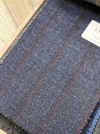 LP6606 Loro Piana Marineblau × roter Streifen[Stoff] HOSOI SYOJI Weitere Fotos