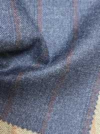 LP6606 Loro Piana Marineblau × roter Streifen[Stoff] HOSOI SYOJI Weitere Fotos