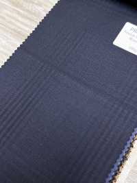 PR6531-NV Standard, in Japan gefertigtes Premium Super 120's, einfachfädiger Stretch-Streifen in Marineblau[Textil] HOSOI SYOJI Weitere Fotos