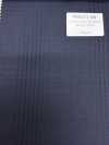 PR6531-NV Standard, in Japan gefertigtes Premium Super 120's, einfachfädiger Stretch-Streifen in Marineblau