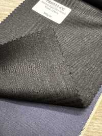 PR6531-CG Standard Inland Premium Super 120's Einfachgarn Stretch-Streifen Anthrazit Cordsamt Grau[Textil] HOSOI SYOJI Weitere Fotos