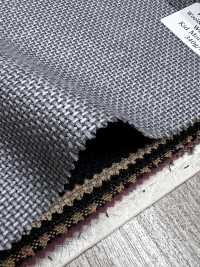 MH4501-LG Standard-Mohair-Hopsack aus japanischer Herstellung, Hellgrau[Textil] HOSOI SYOJI Weitere Fotos