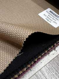 MH4501-BE Standard-Mohair-Hopsack in Beige, hergestellt in Japan[Textil] HOSOI SYOJI Weitere Fotos