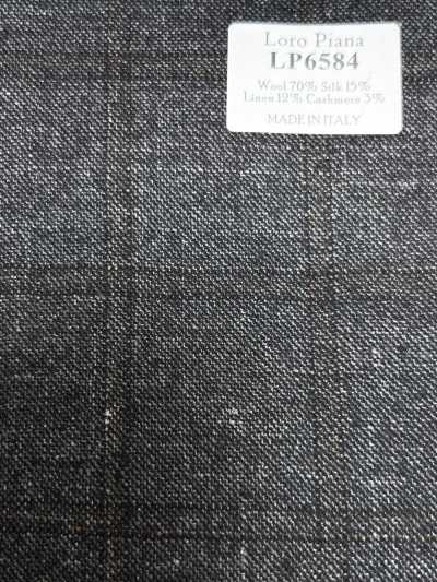LP6584 Loro Piana Grau kariert