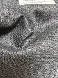 3ML4471 26AW MIYUKI ESSENTIALS Stretch-Twill Anthrazitgrau Uni[Textil] Miyuki Wollmühlen Weitere Fotos