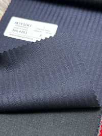 3ML4493 26AW MIYUKI Textile ESSENTIALS Stretch-Twill Navy Stripe Miyuki Wollmühlen Weitere Fotos