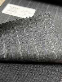 4MG4572 26AW MARUNOUCHI Köper mittelgrauer Streifen[Textil] Miyuki Wollmühlen Weitere Fotos