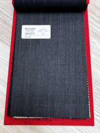 4MG4572 26AW MARUNOUCHI Köper mittelgrauer Streifen[Textil] Miyuki Wollmühlen Weitere Fotos