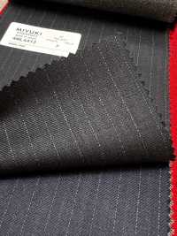 4ML4412 26AW THE CITY Twill Marine-Streifen[Textil] Miyuki Wollmühlen Weitere Fotos