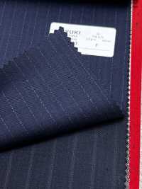 4ML4423 26AW THE CITY Twill Marine-Streifen[Textil] Miyuki Wollmühlen Weitere Fotos