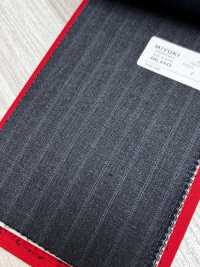 4ML4445 26AW THE CITY Köperstreifen Charcoal Heaven Gray[Textil] Miyuki Wollmühlen Weitere Fotos