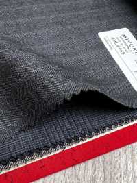 4ML4445 26AW THE CITY Köperstreifen Charcoal Heaven Gray[Textil] Miyuki Wollmühlen Weitere Fotos