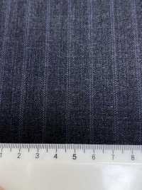 4ML4445 26AW THE CITY Köperstreifen Charcoal Heaven Gray[Textil] Miyuki Wollmühlen Weitere Fotos