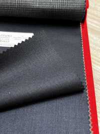 4MR4623 26AW Super100's × Kaschmir Marineblau ohne Muster[Textil] Miyuki Wollmühlen Weitere Fotos