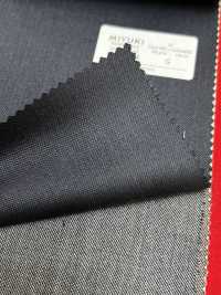 4MR4634 26AW Super100's × Kaschmir Marineblau ohne Muster[Textil] Miyuki Wollmühlen Weitere Fotos